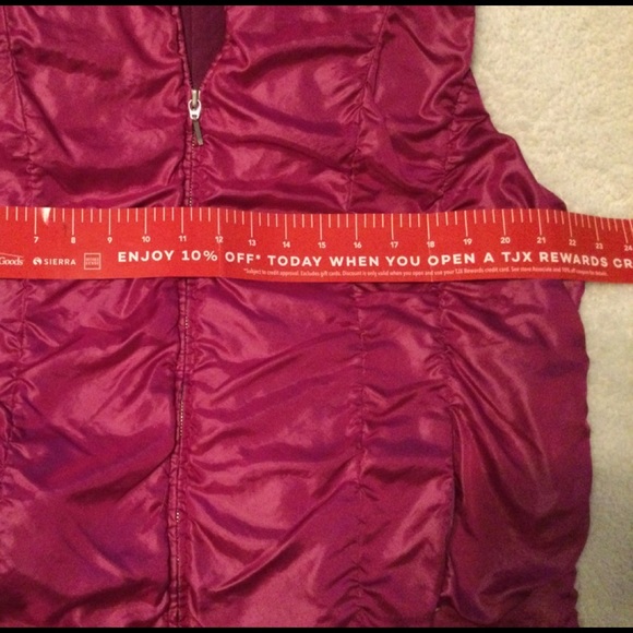 Chico’s Hot Pink Ruched Vest, XL - Picture 3 of 6